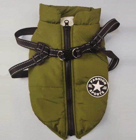 Cozy Cotton Padded Pet Clothes For Autumn And Winter-5